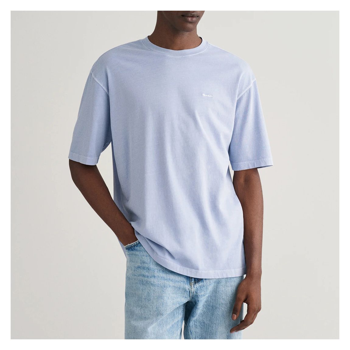 Baby Blue Sunfaded T-shirt main product photo