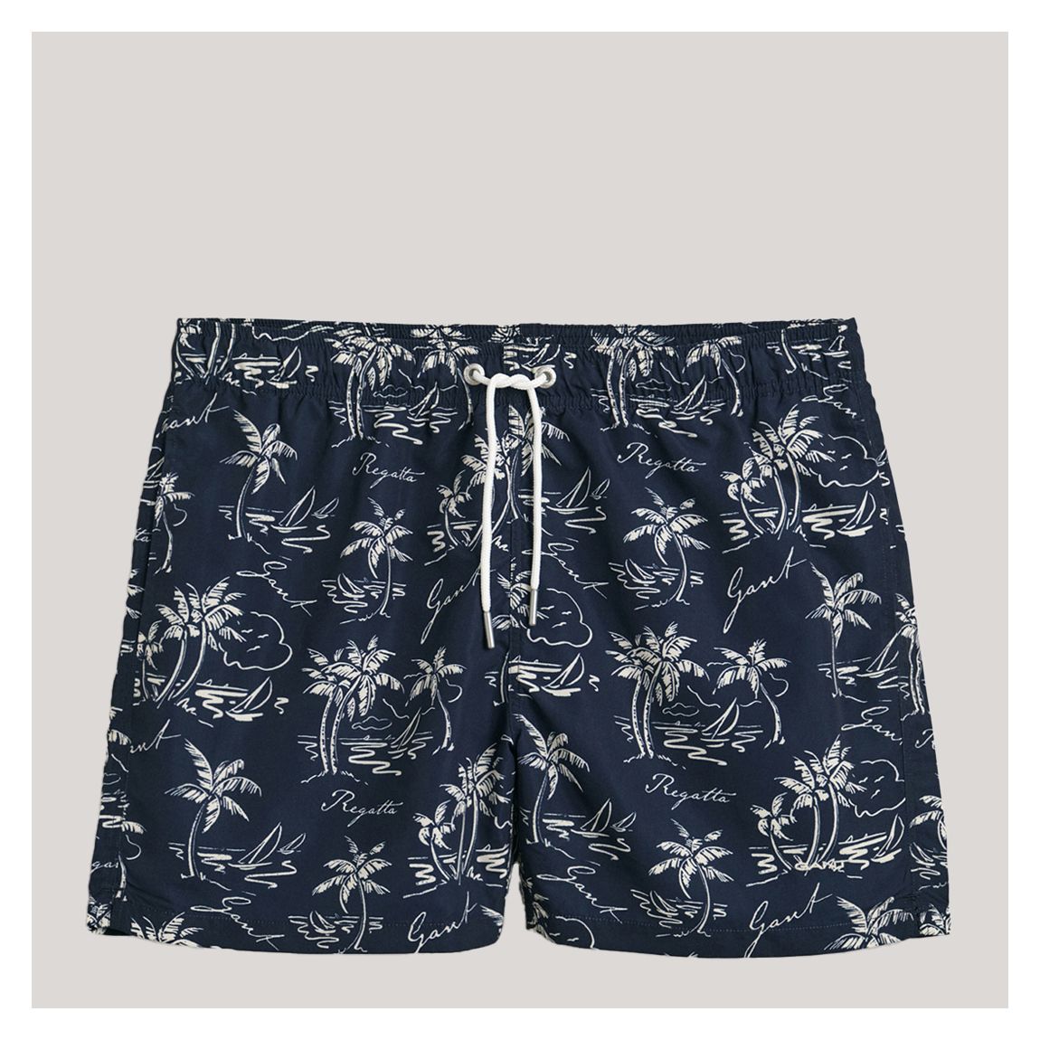 Blue Island Print Swimshorts main product photo