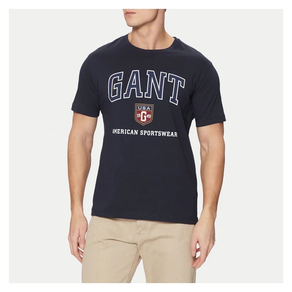 Navy 'Gant' Graphic T-shirt main product photo