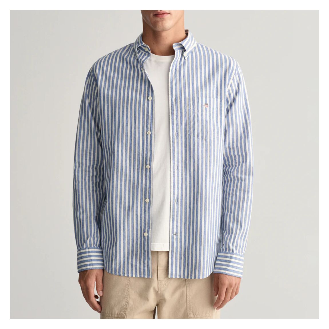 Blue Oxford Stripe Shirt main product photo