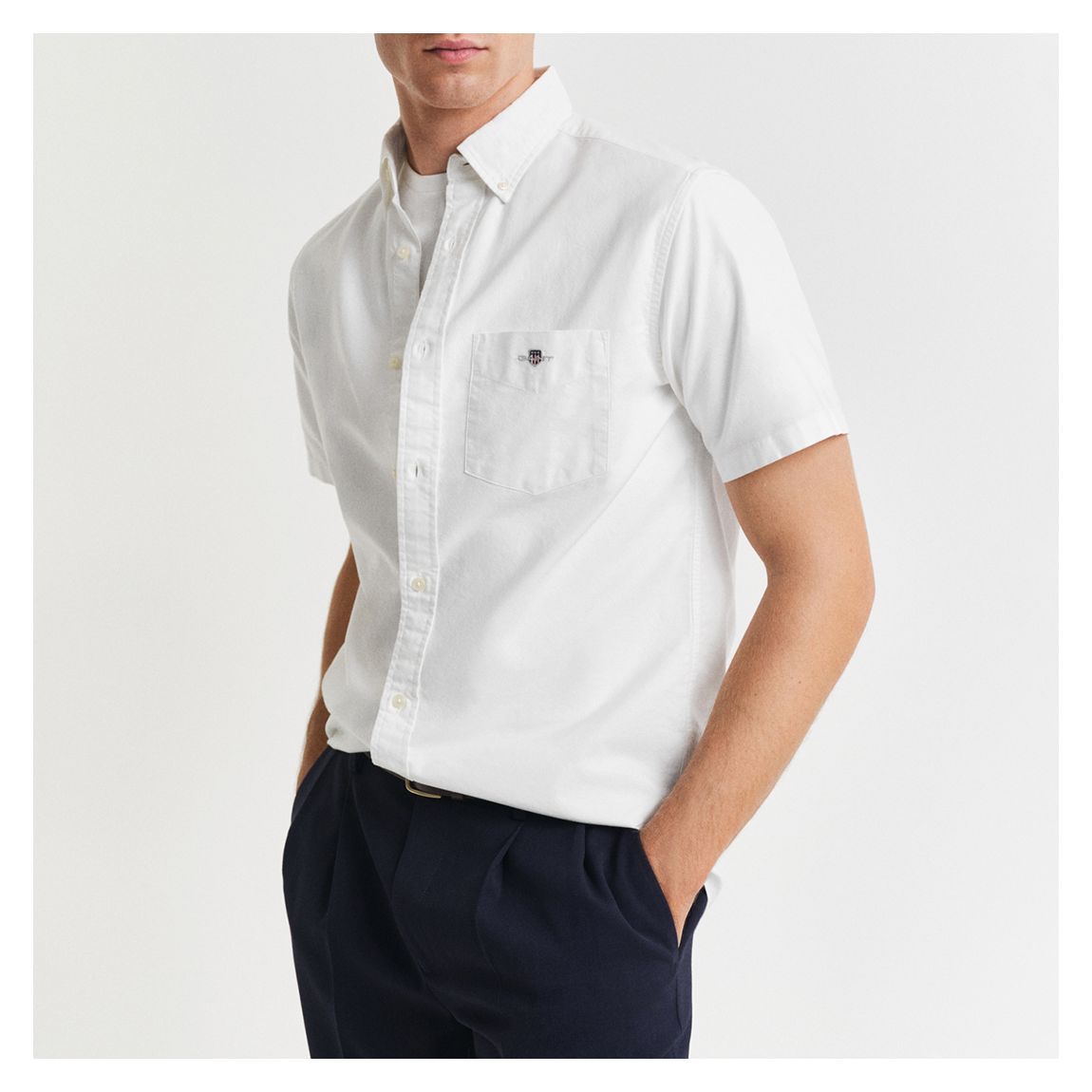 White Classic Oxford Shirt main product photo