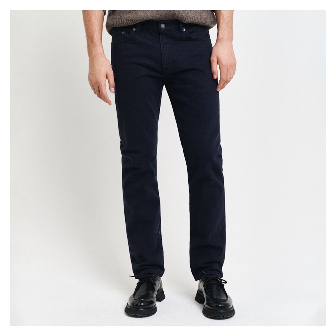 Blue Dyed Twill Jeans main product photo