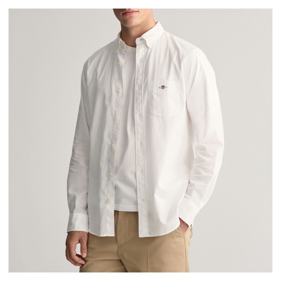 White Classic Oxford Shirt main product photo