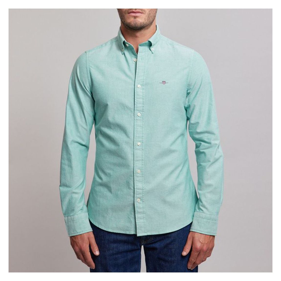 Mint Green Oxford Shirt main product photo