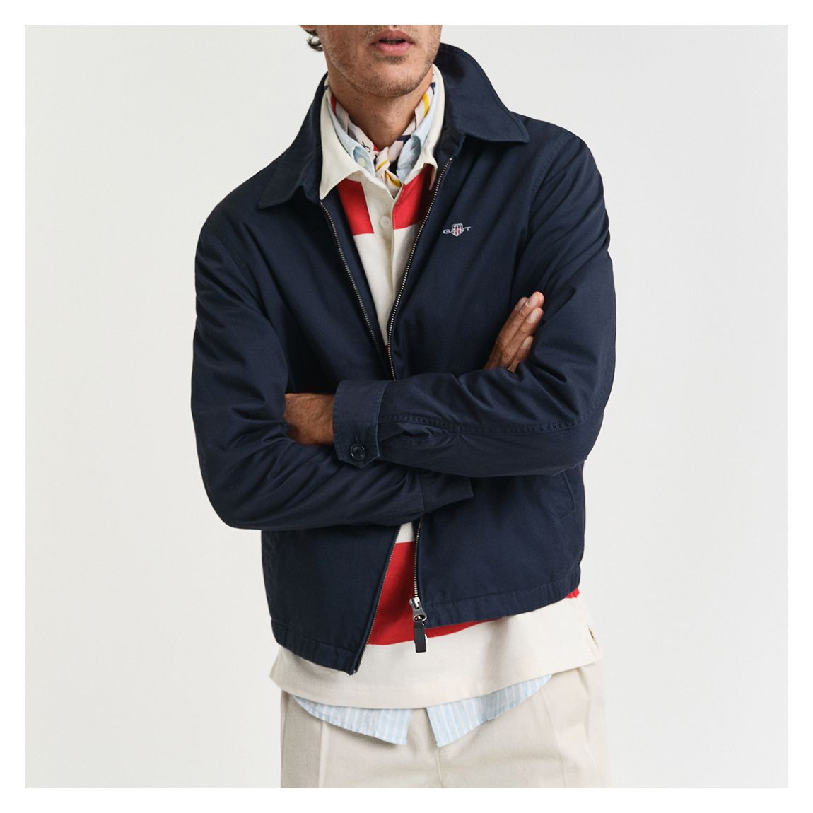 Blue WindCheater Jacket main product photo