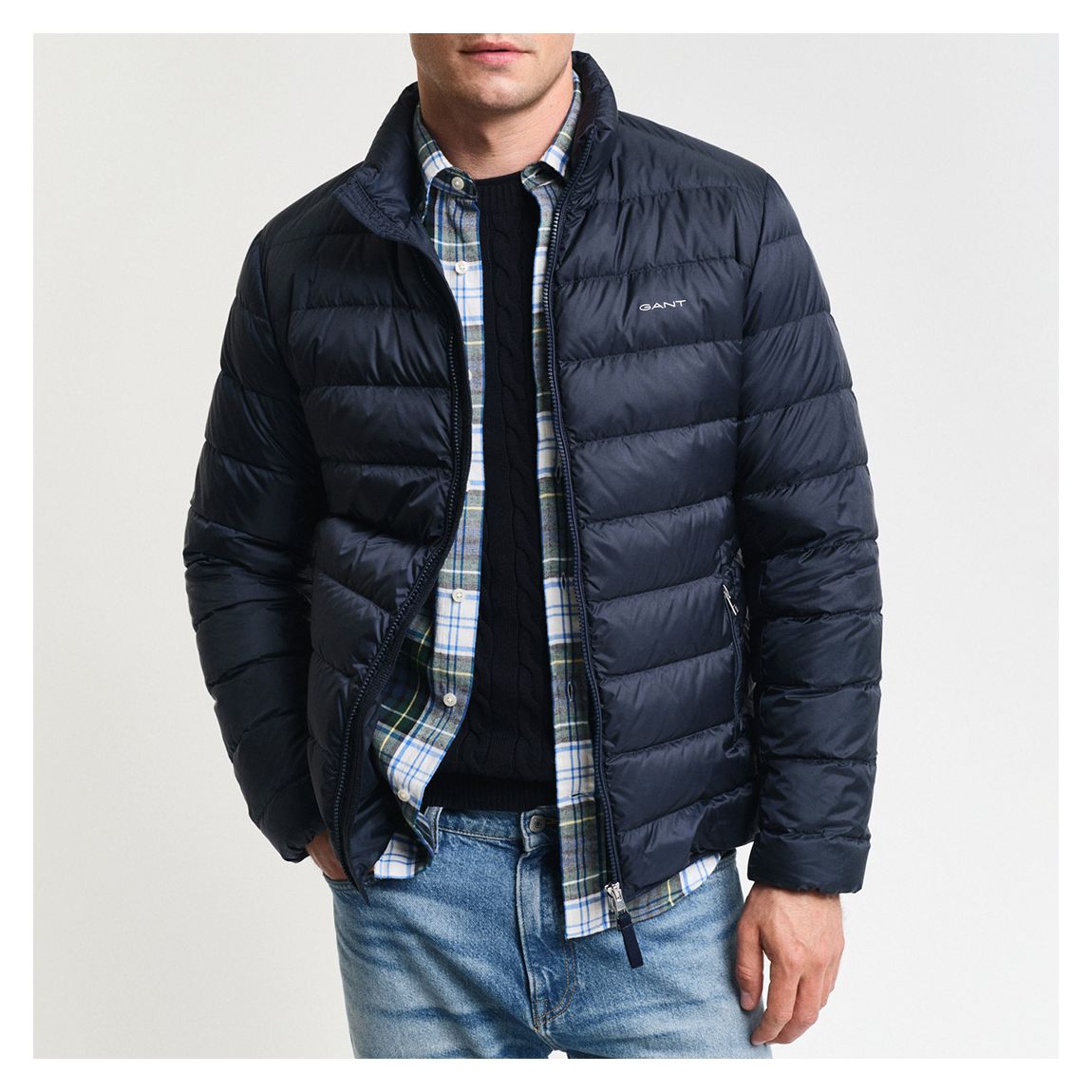 Blue Light Down Jacket main product photo