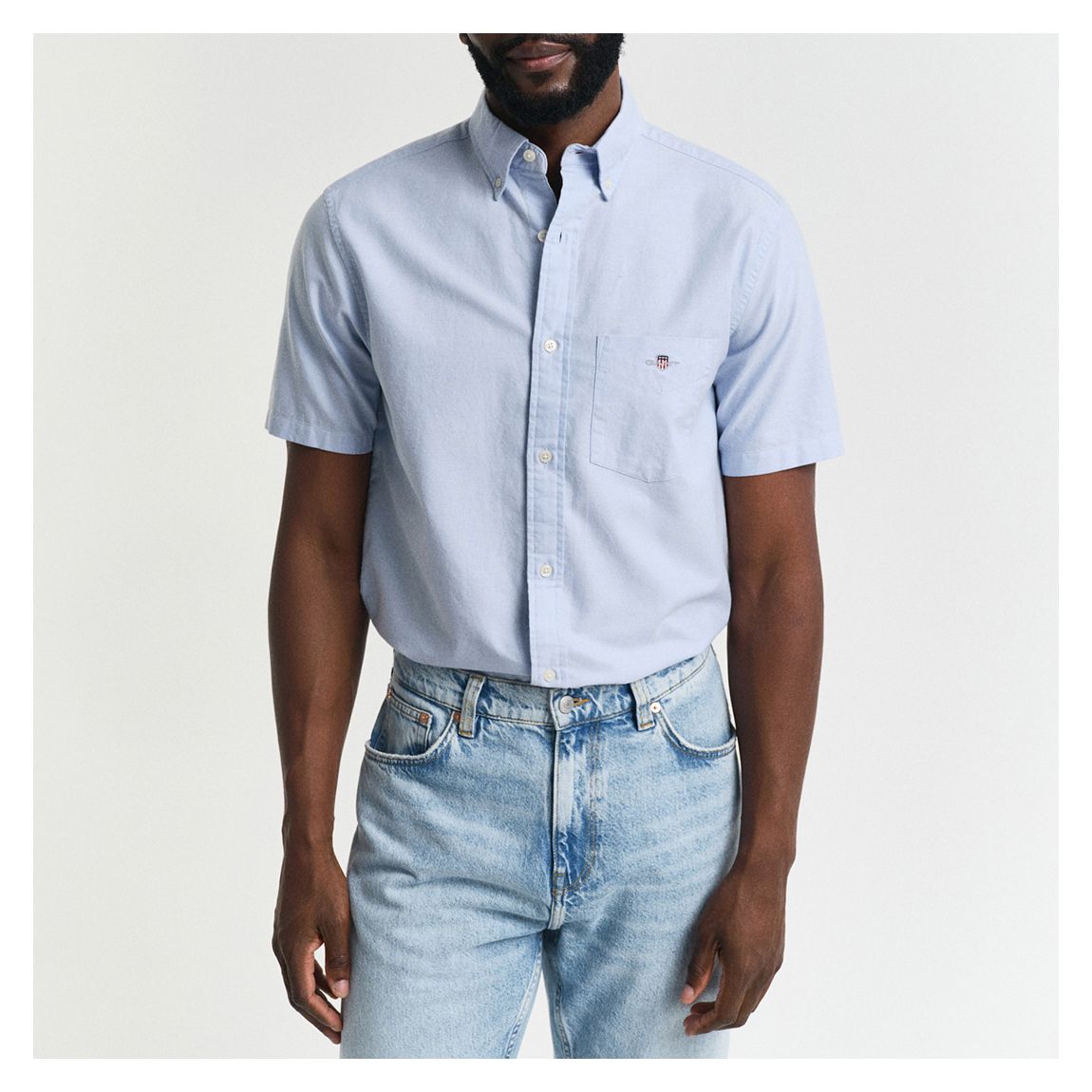Blue Classic Oxford Shirt main product photo