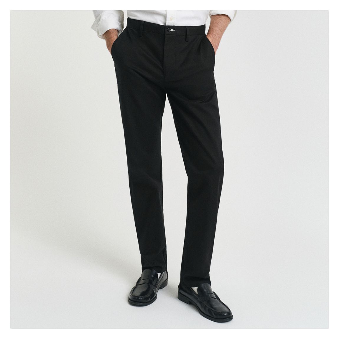 Black Twill Regular Chino main product photo