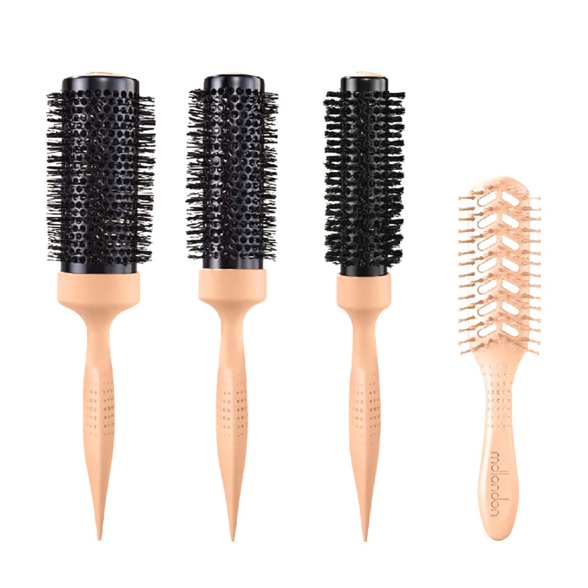 mdlondon Brush Bundle - Long length thick hair- Blush main product photo