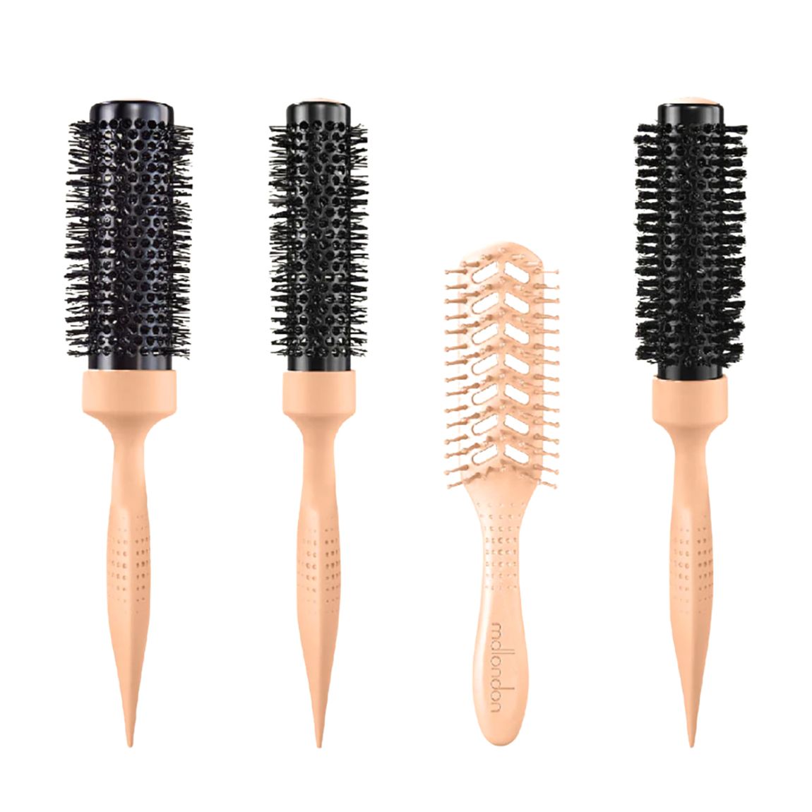 mdlondon Brush Bundle - Medium length fine hair- Blush main product photo