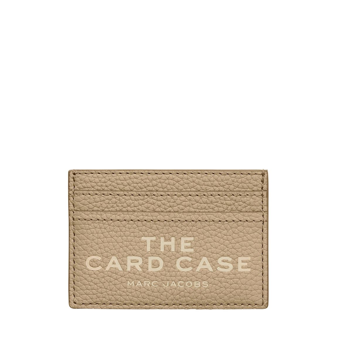 Beige Marc Jacobs Logo Card Holder main product photo