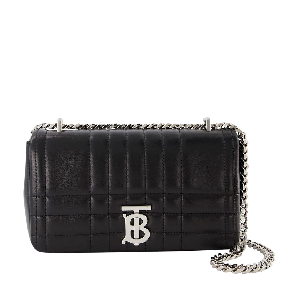 Black Leather Leathe Lola Hobo Burberry Shoulder Bag main product photo