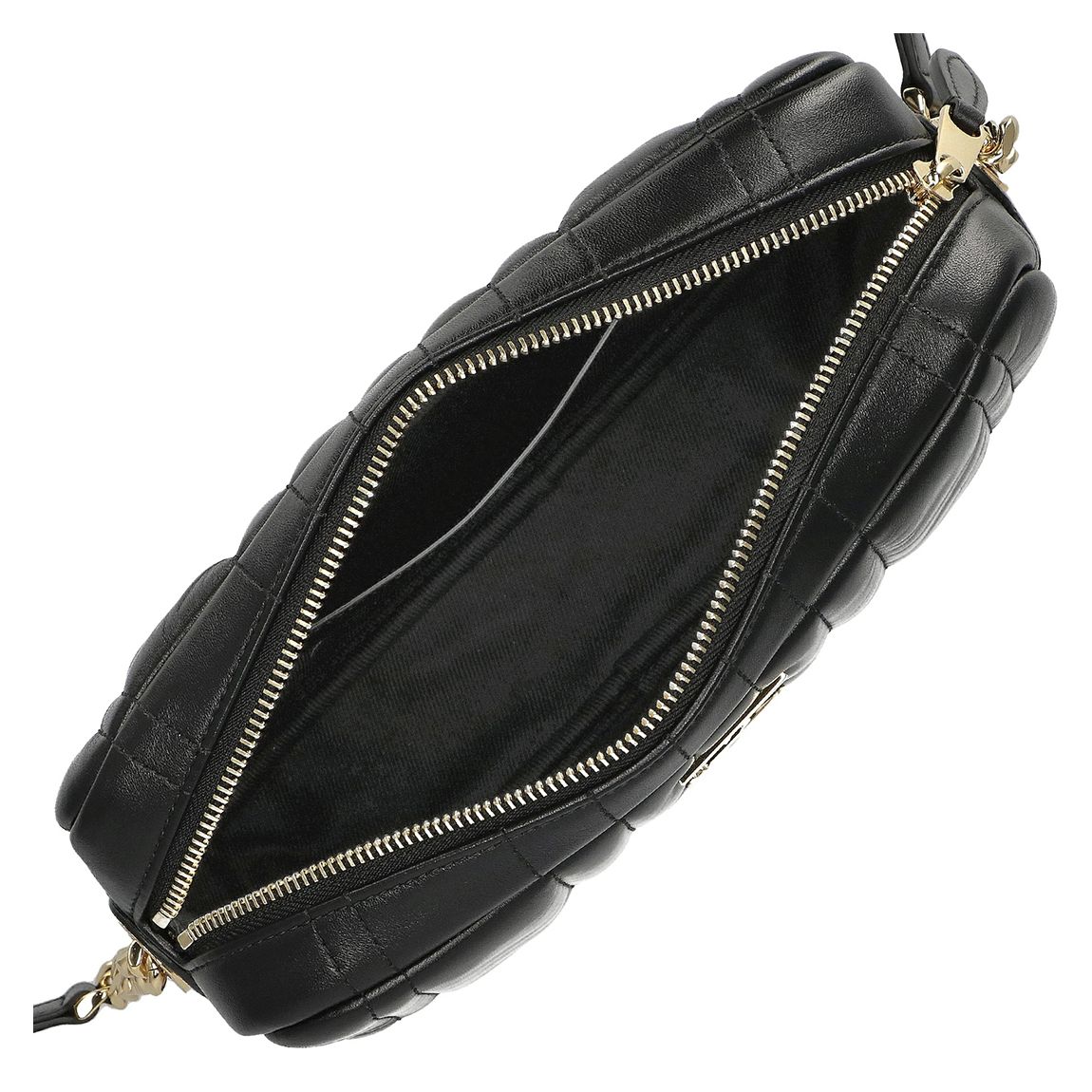 Black Leather & Gold Ms Lola Camera Burberry Shoulder Bag main product photo