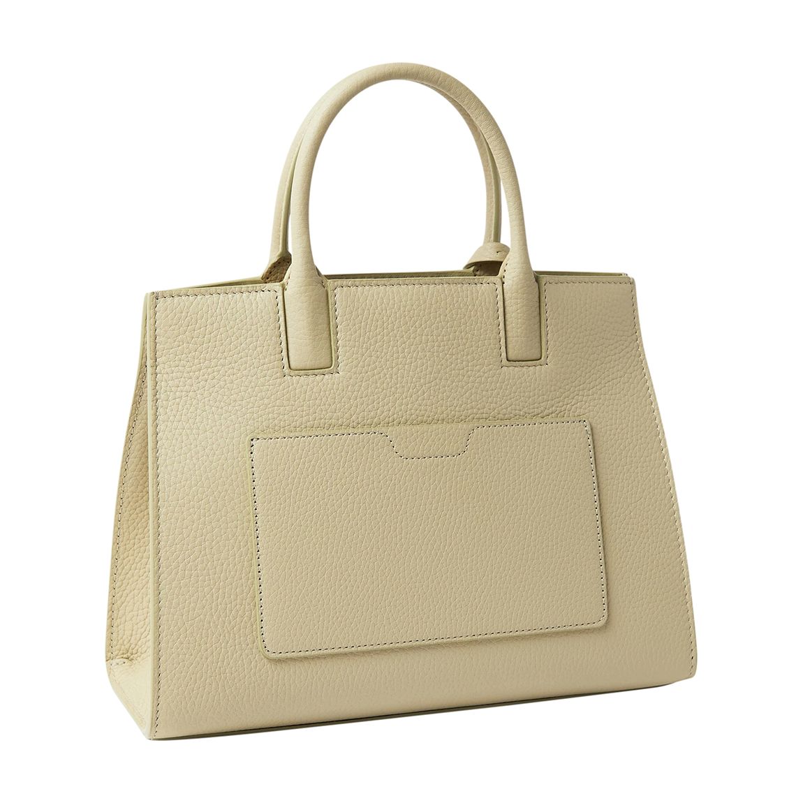 Cream Grainy Frances Leather Burberry Tote Handbag main product photo
