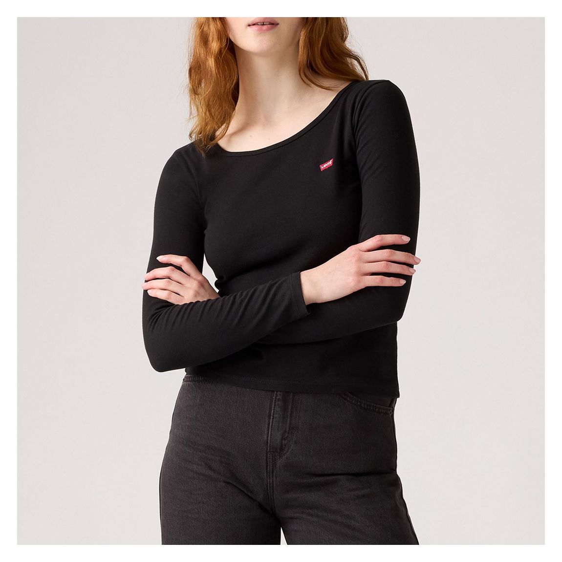 Black Two Pack Long Sleeve Top main product photo