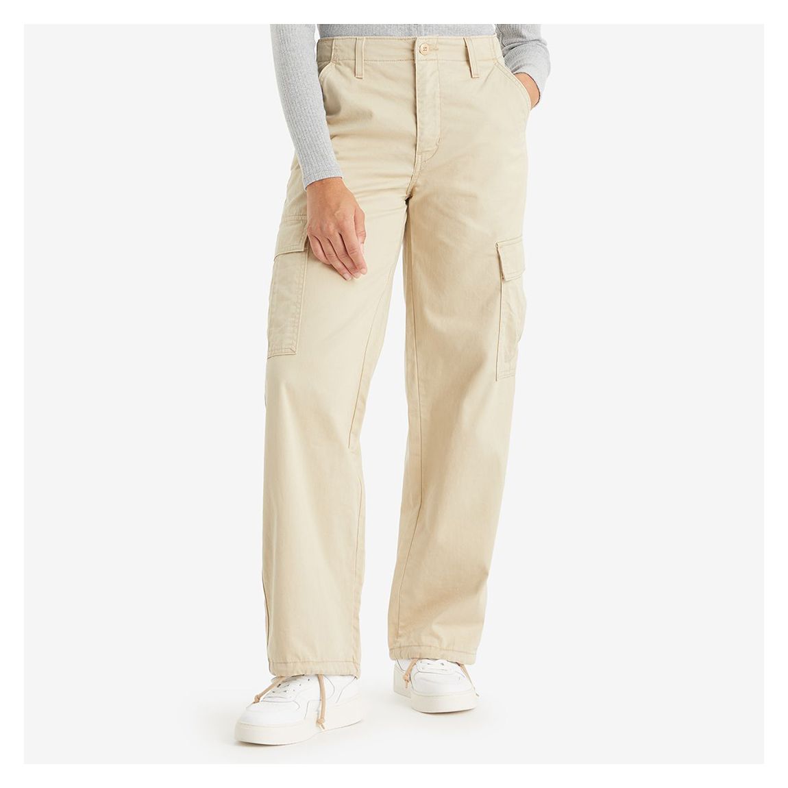 Beige ′94 Baggy Cargo Trouser main product photo