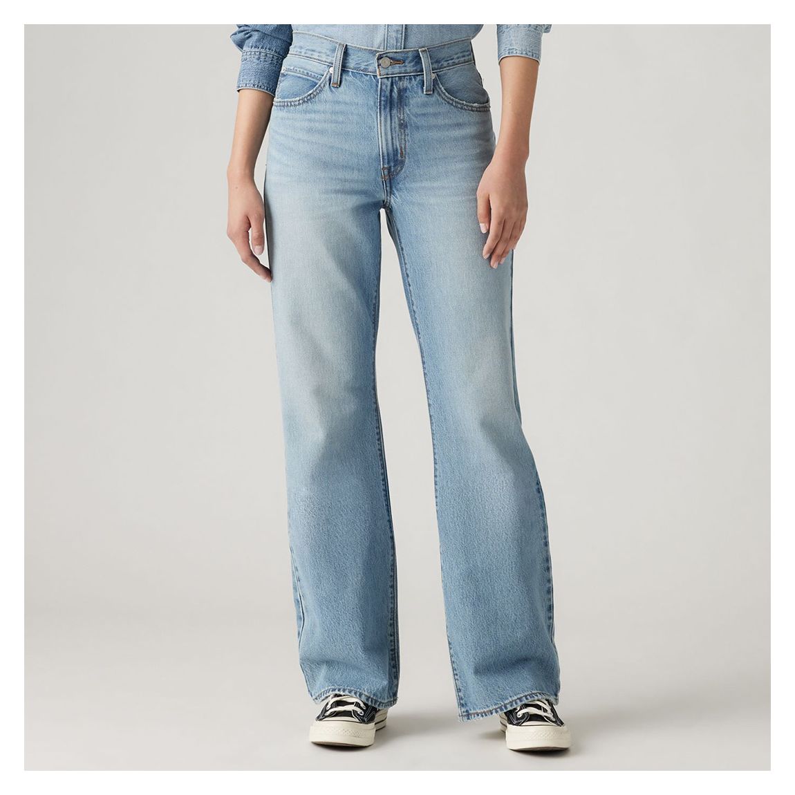 Blue '94 Baggy Boot Jean main product photo