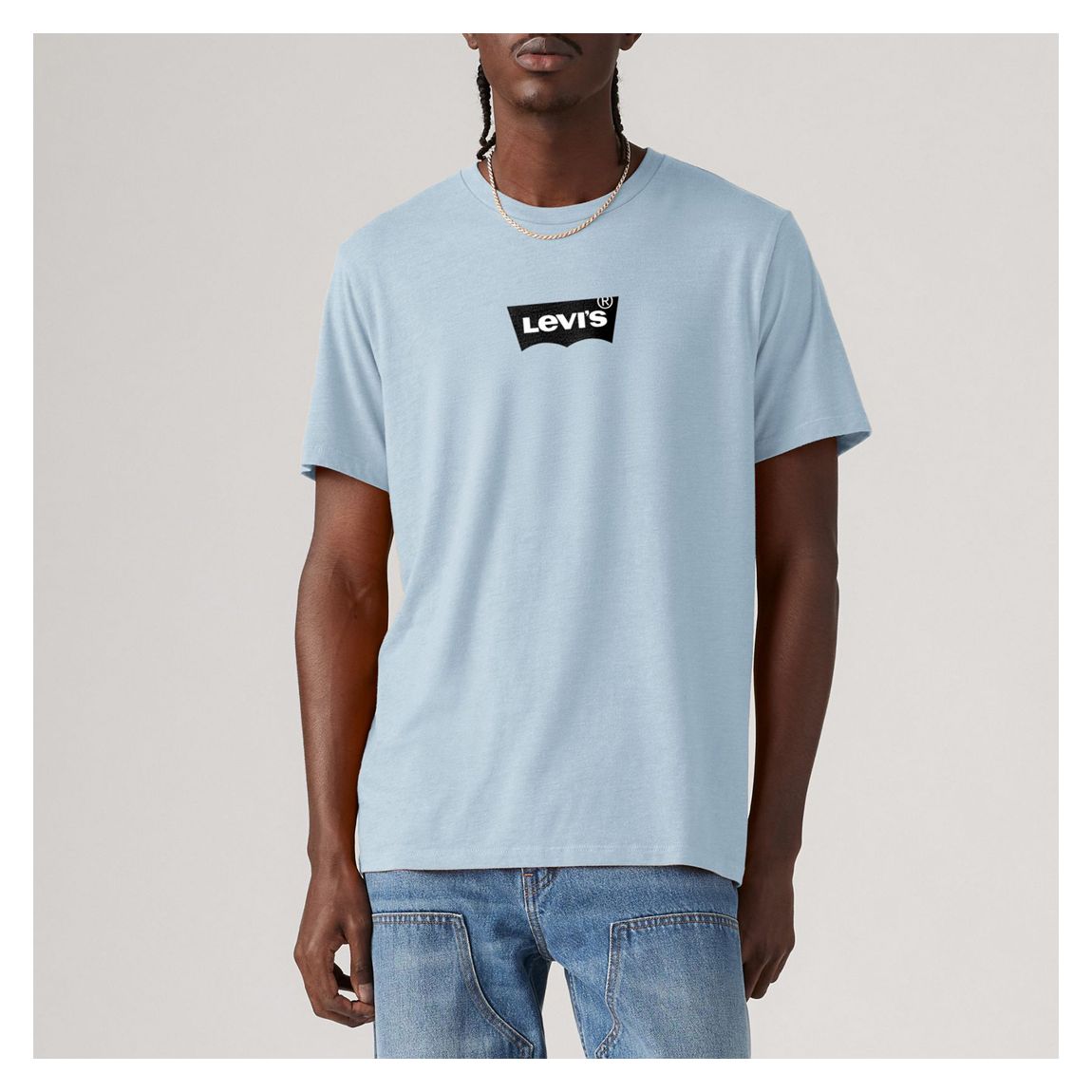 Blue Graphic Crewneck T-shirt main product photo