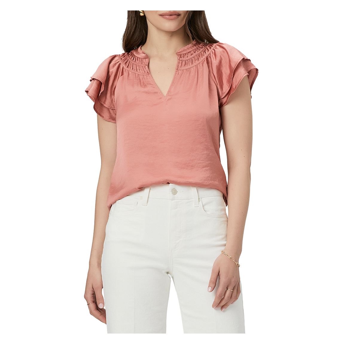 Dusty Pink Moriah Blouse main product photo