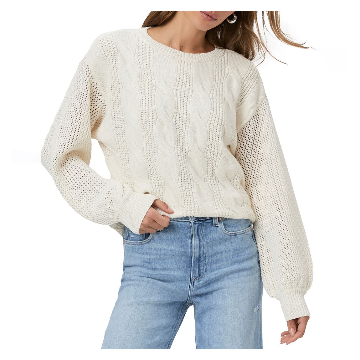Ivory Cable Osanne Jumper main product photo