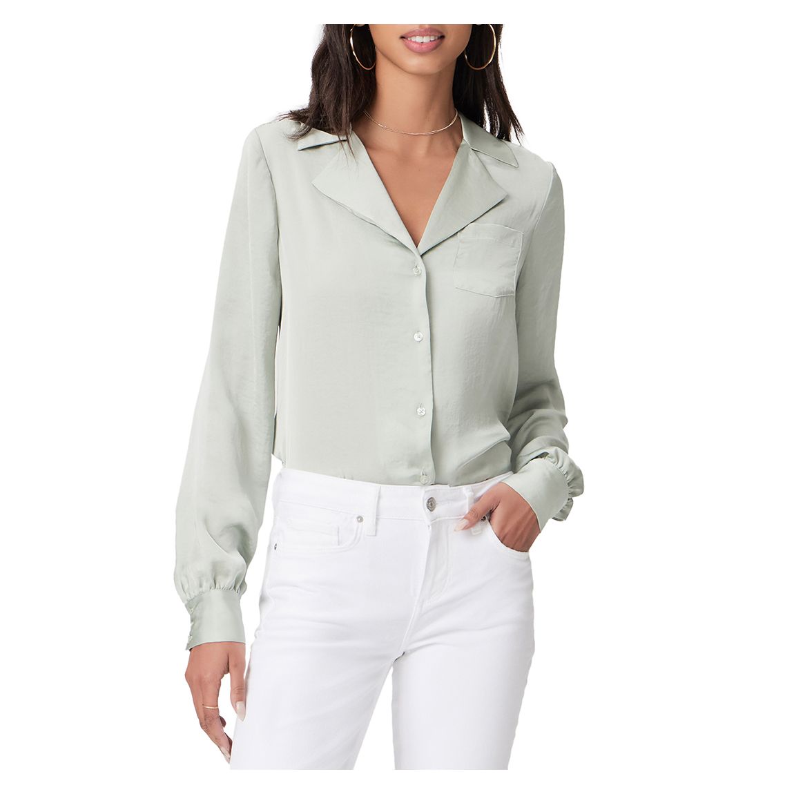 Sage Green Capriana Shirt main product photo