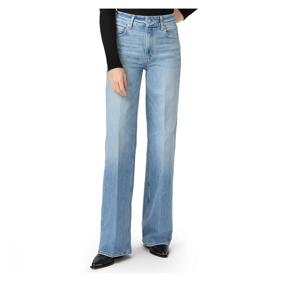 Light Blue Sasha Pressed Straight Leg main product photo
