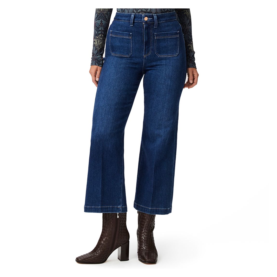 Blue Timeless Spotlight Wide Leg Jean main product photo