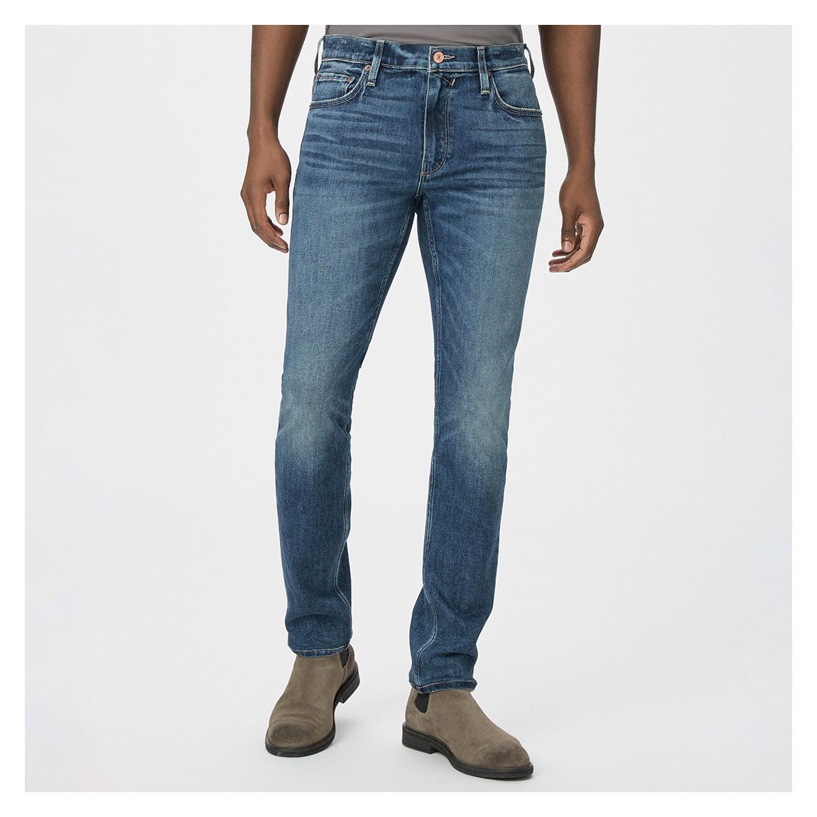 Mid Blue Parks Lennox Skinny Jean main product photo