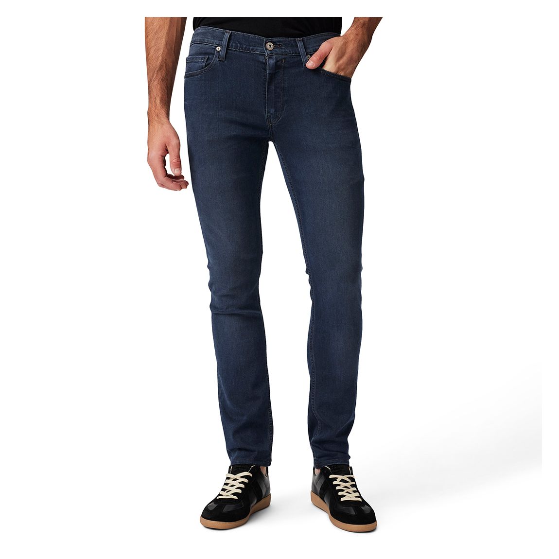Mid Blue Burns Lennox Skinny Jean main product photo