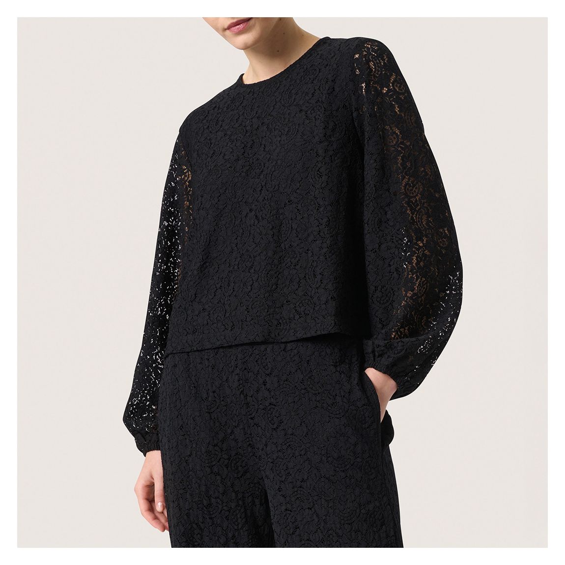 Black SL Henni Blouse main product photo