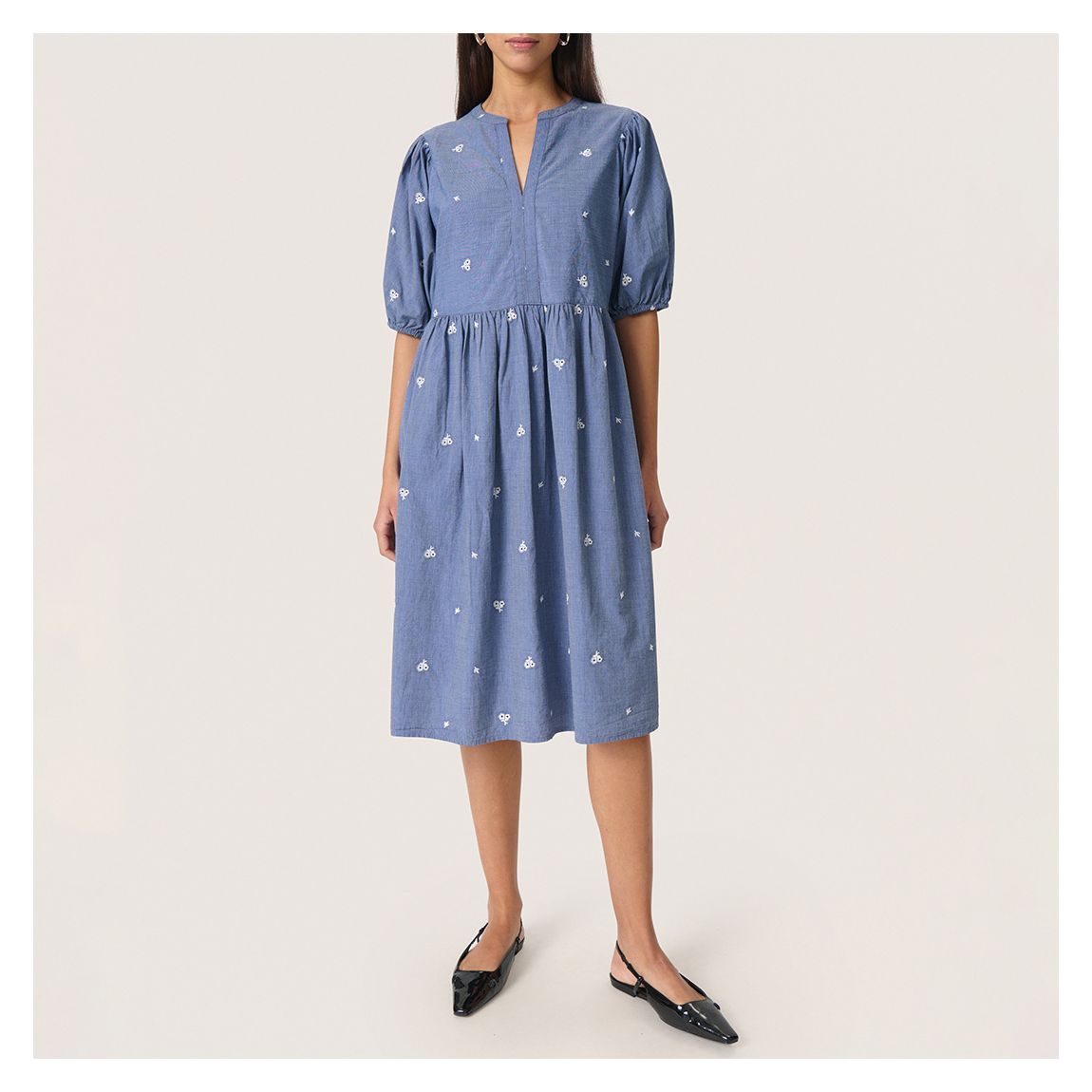 Blue SL Elly Cotton Josie Dress main product photo