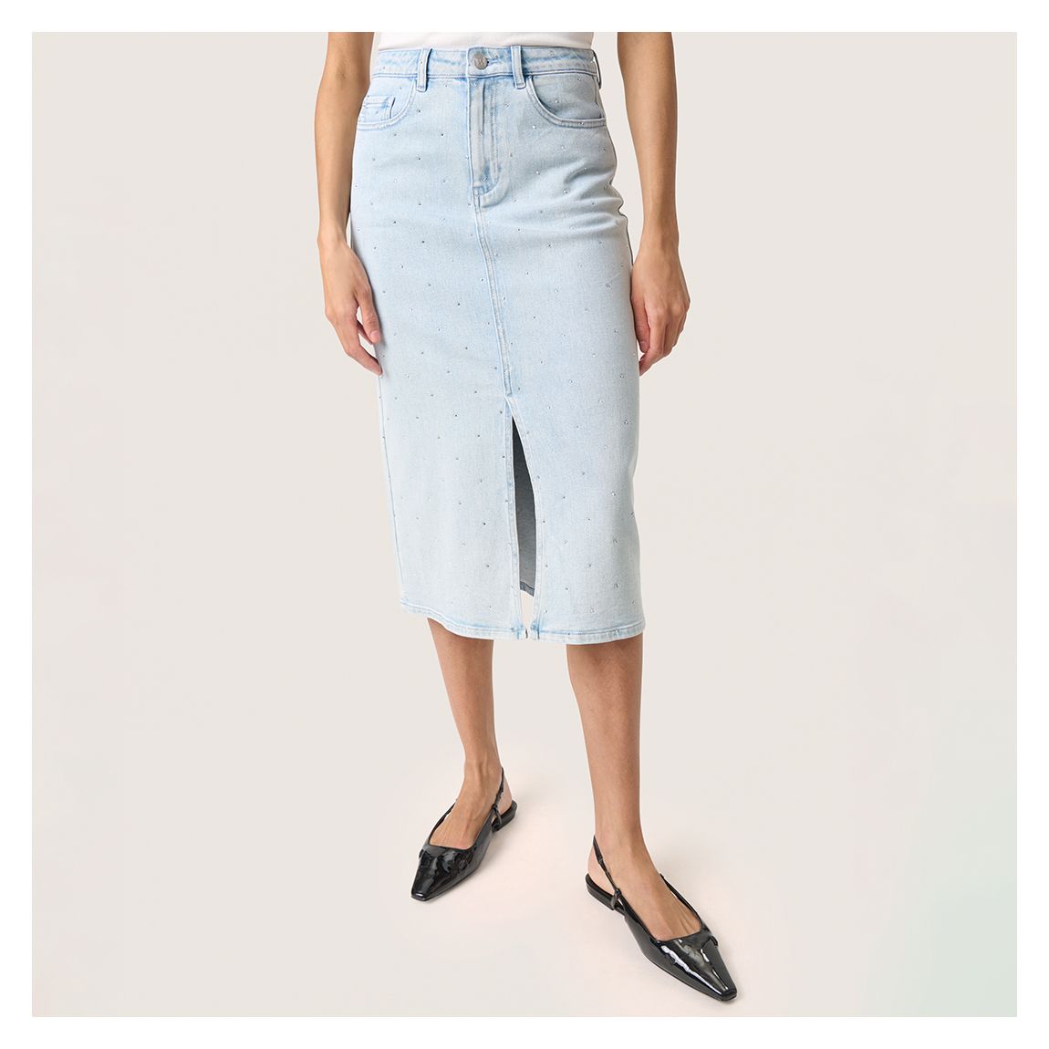 Blue SL Romy Denim Skirt main product photo