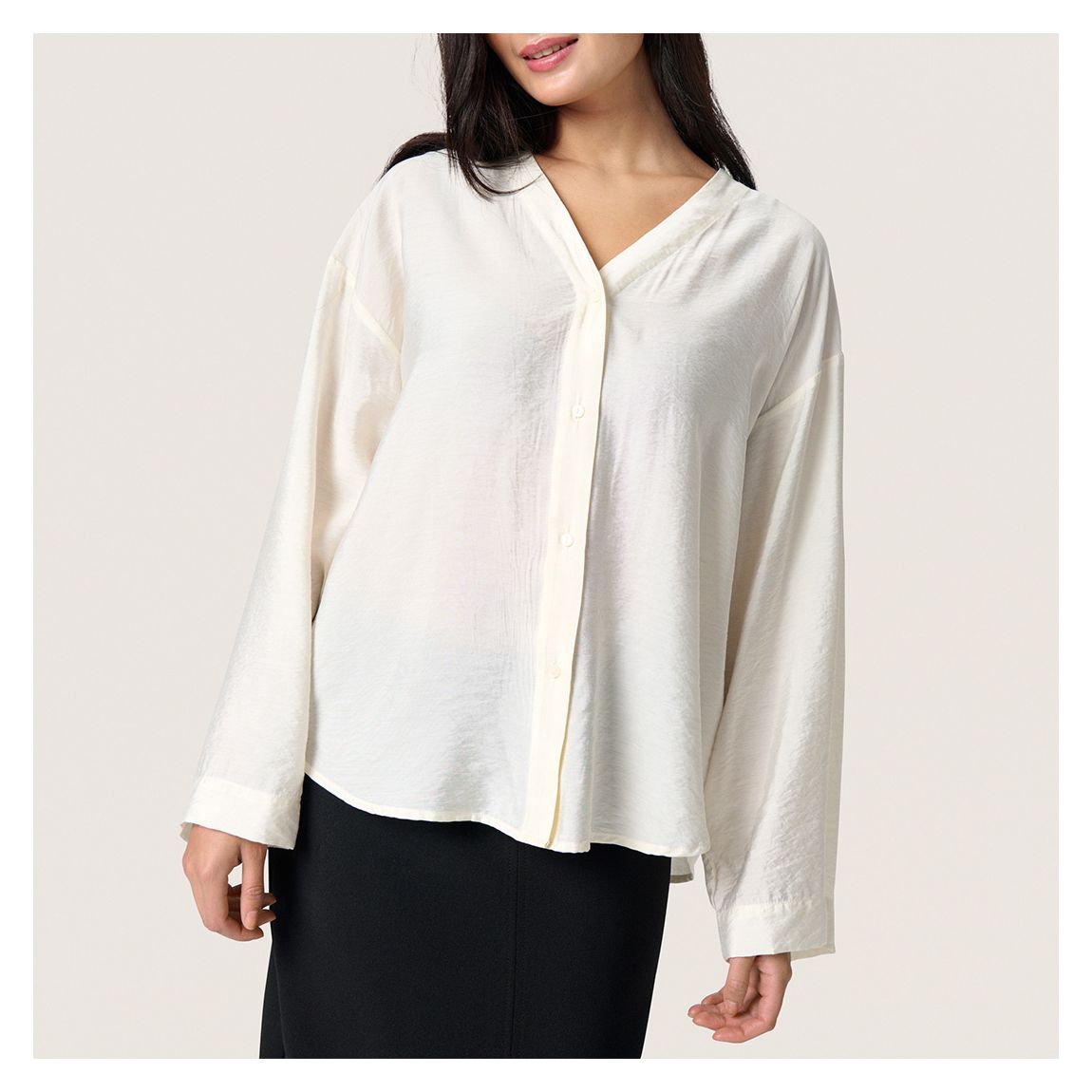 White SL Leodora Blouse main product photo
