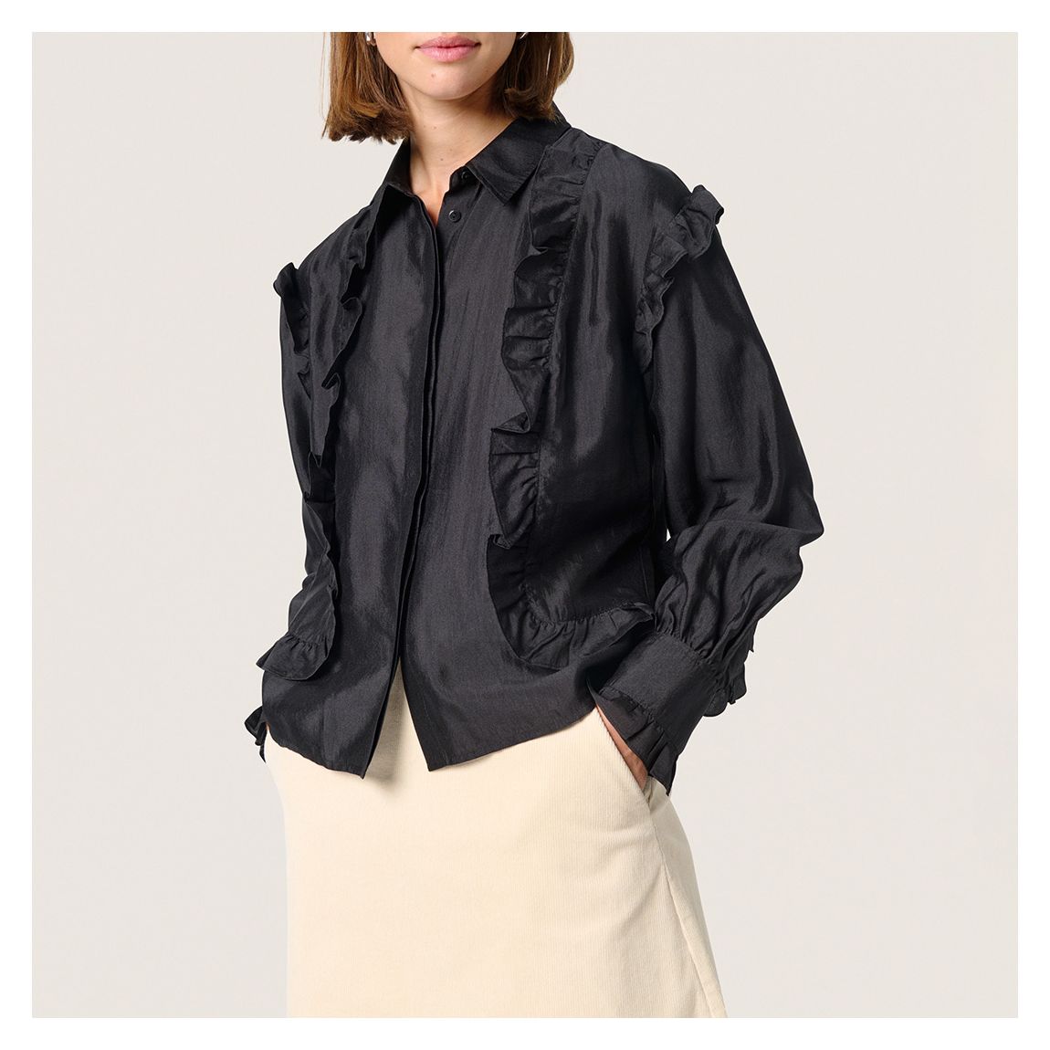 Black SL Karolina Shirt main product photo