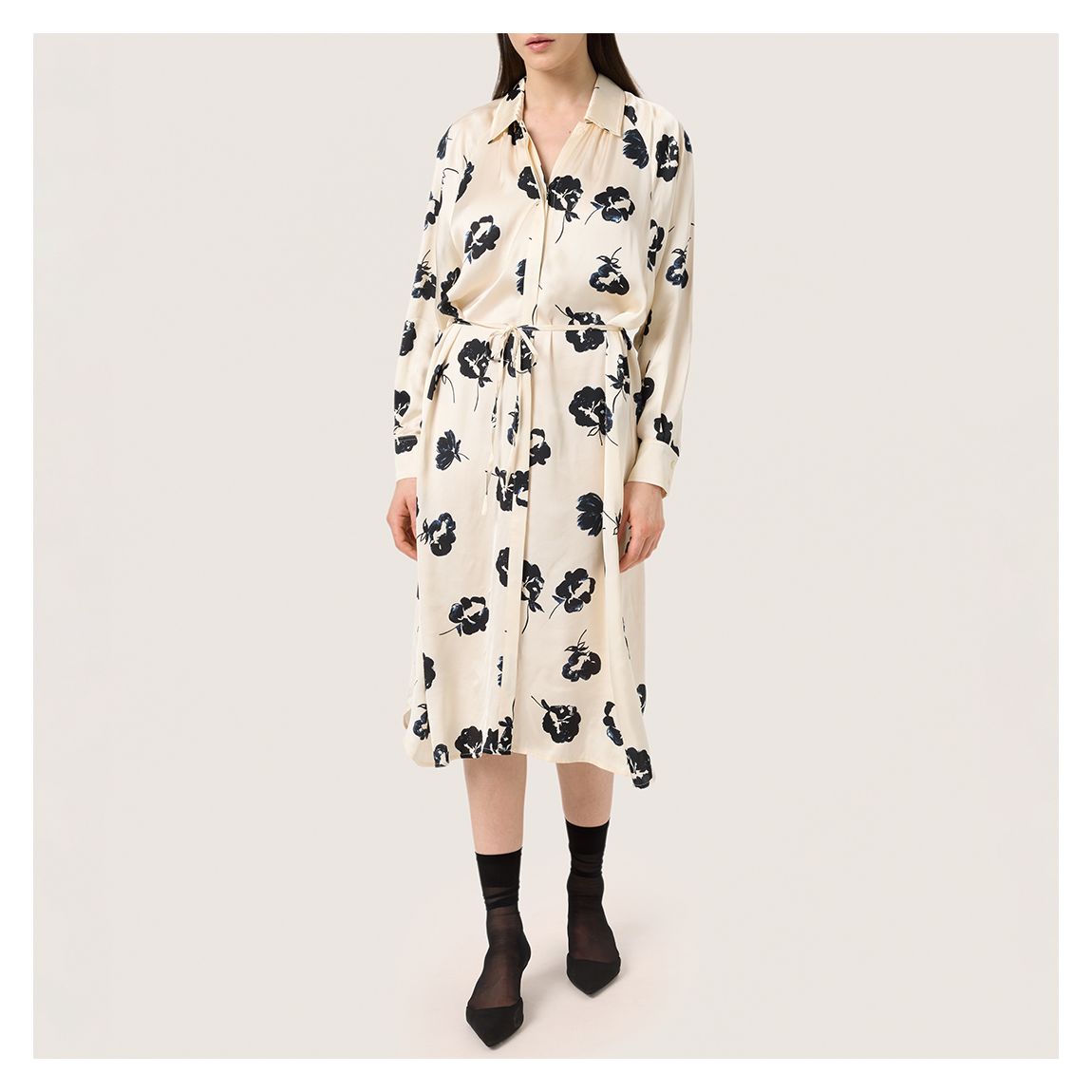 Cream SL Erwina Dress main product photo