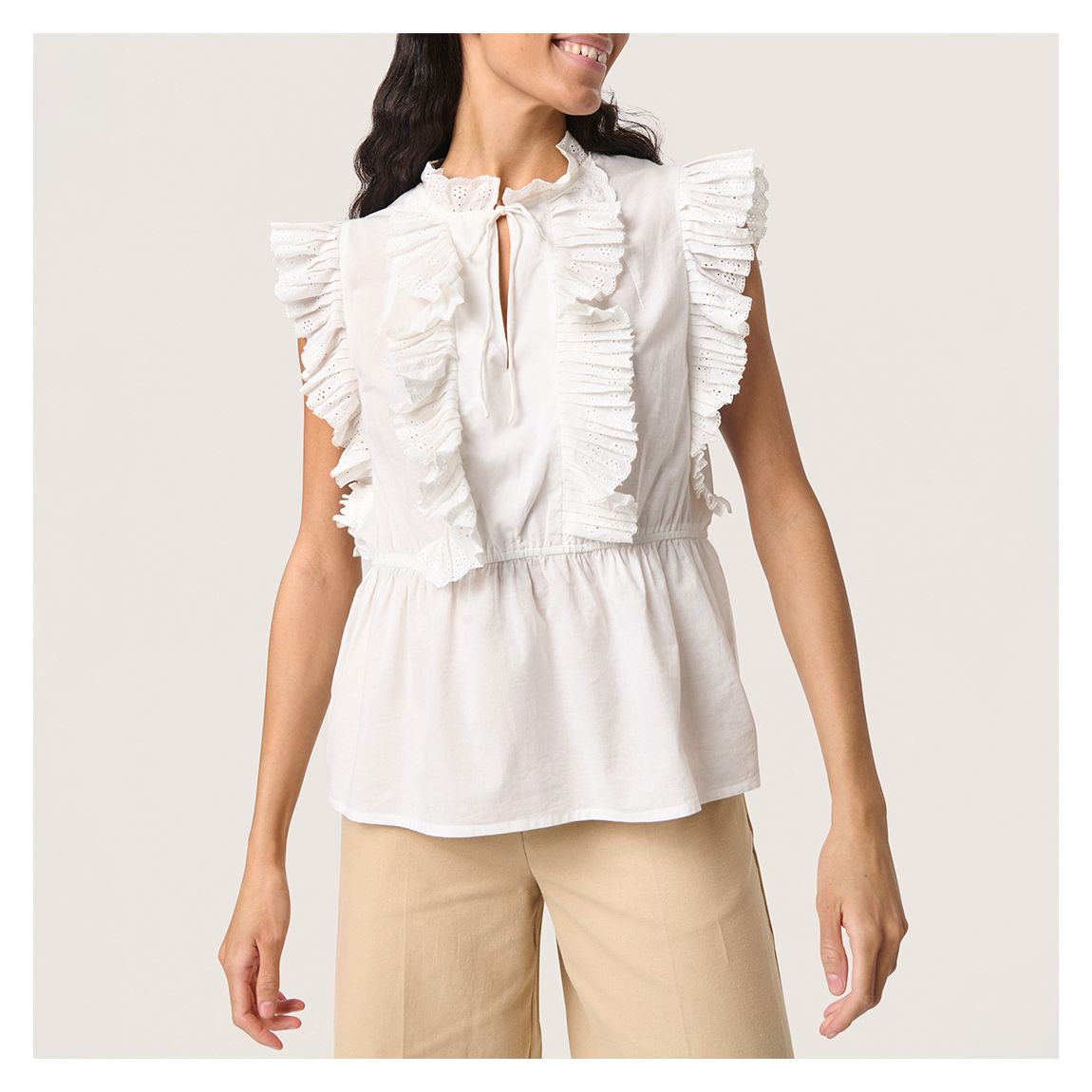 White SL Casaya Cotton Top main product photo
