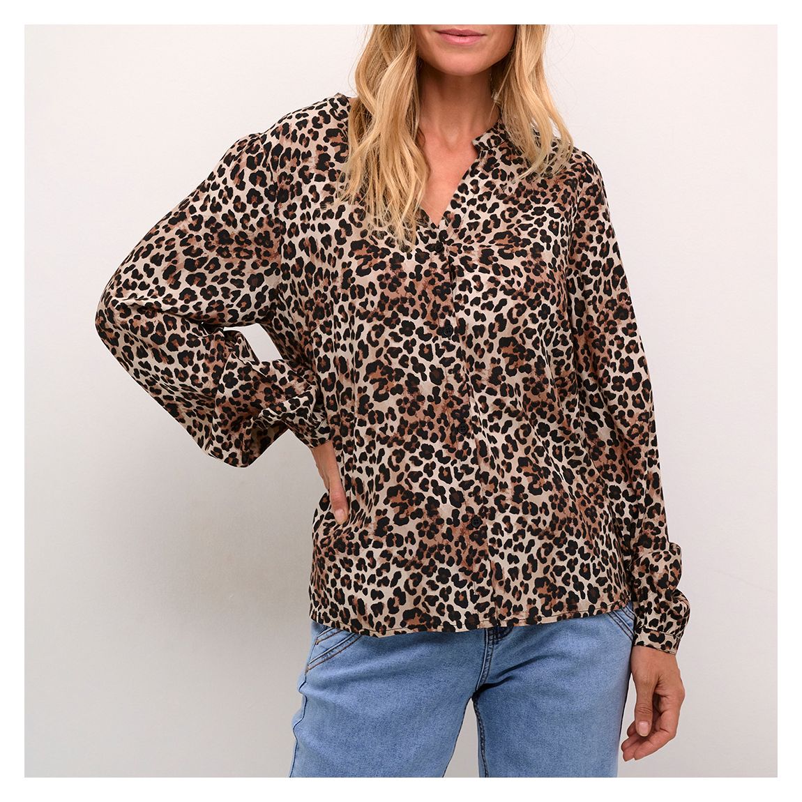 Leopard Multi Tiah Shirt main product photo