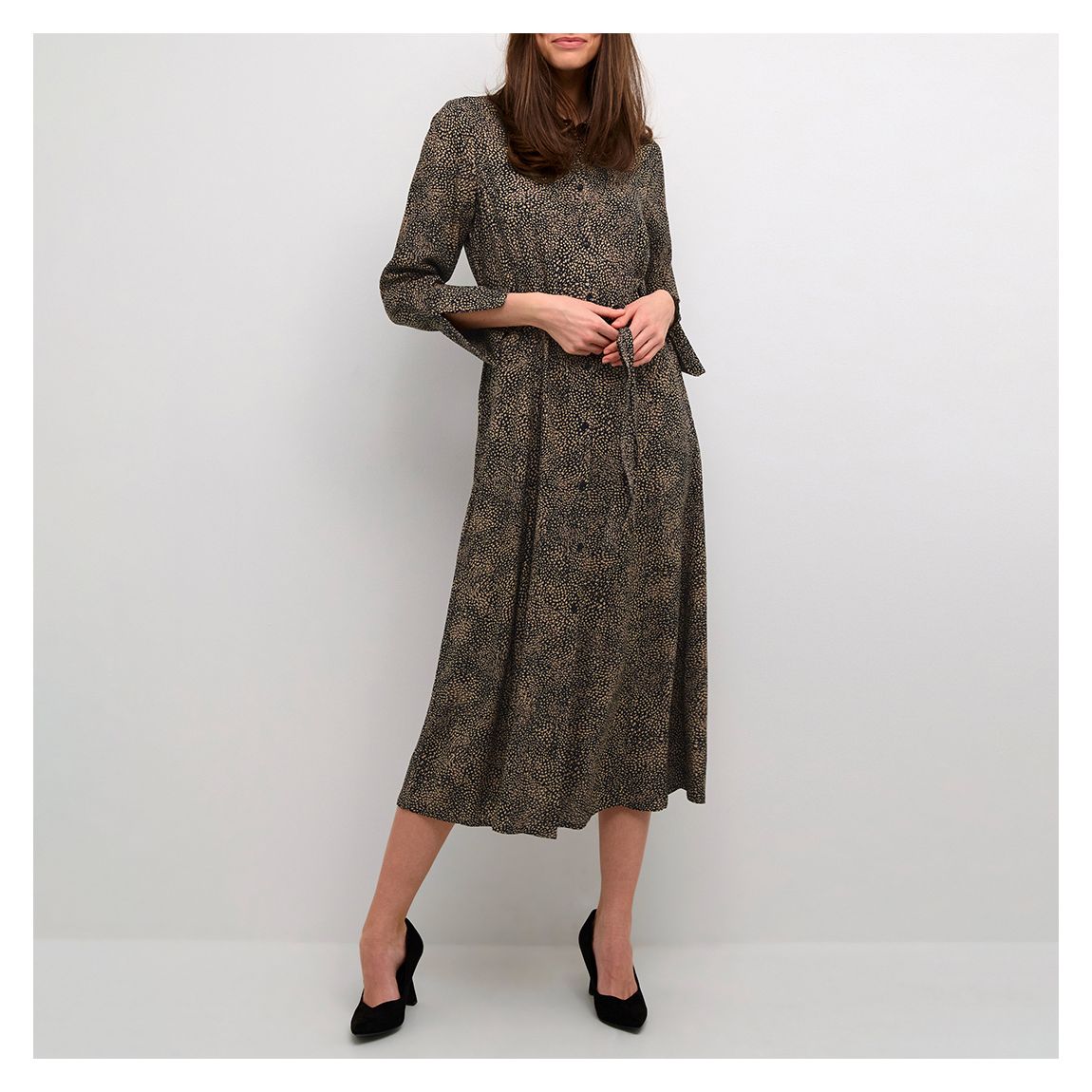 Black Tiah Shirt Dress main product photo