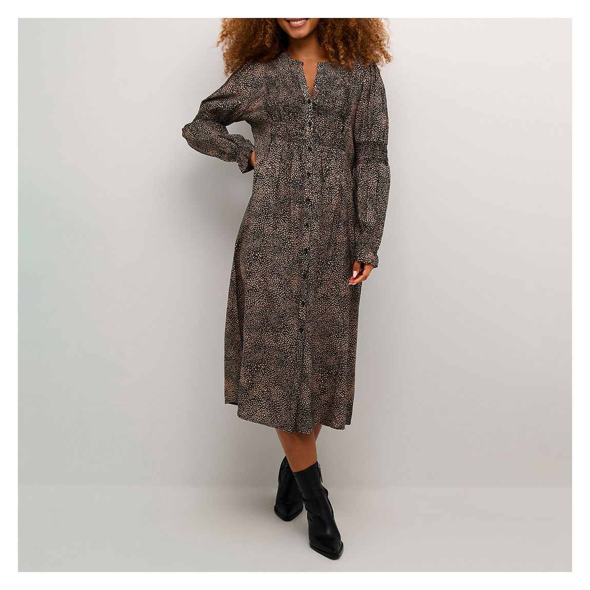 Multi Tiah Shirt Dress main product photo
