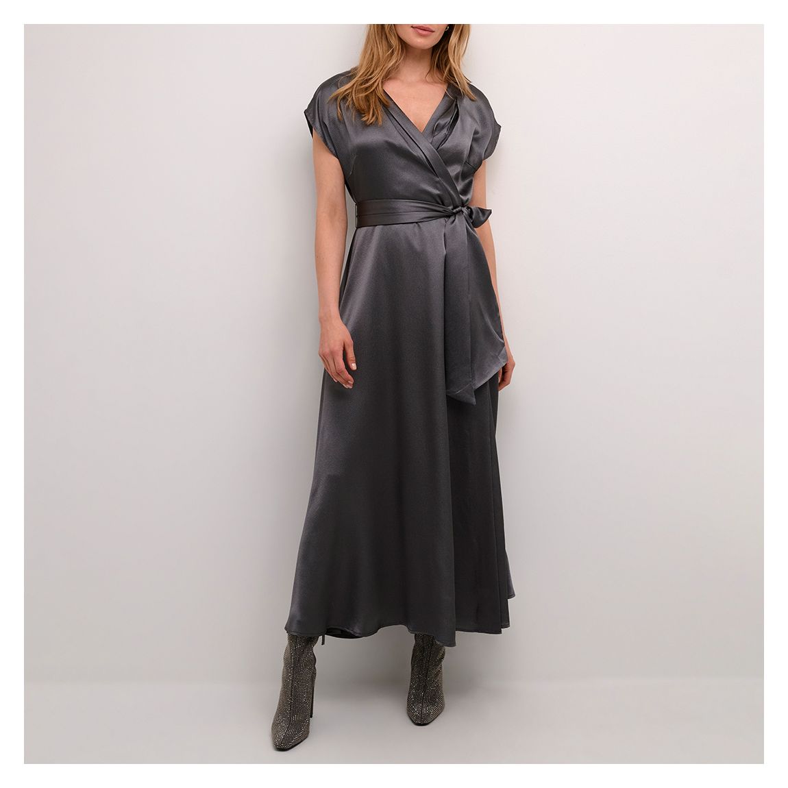 Grey Loretta Dress main product photo