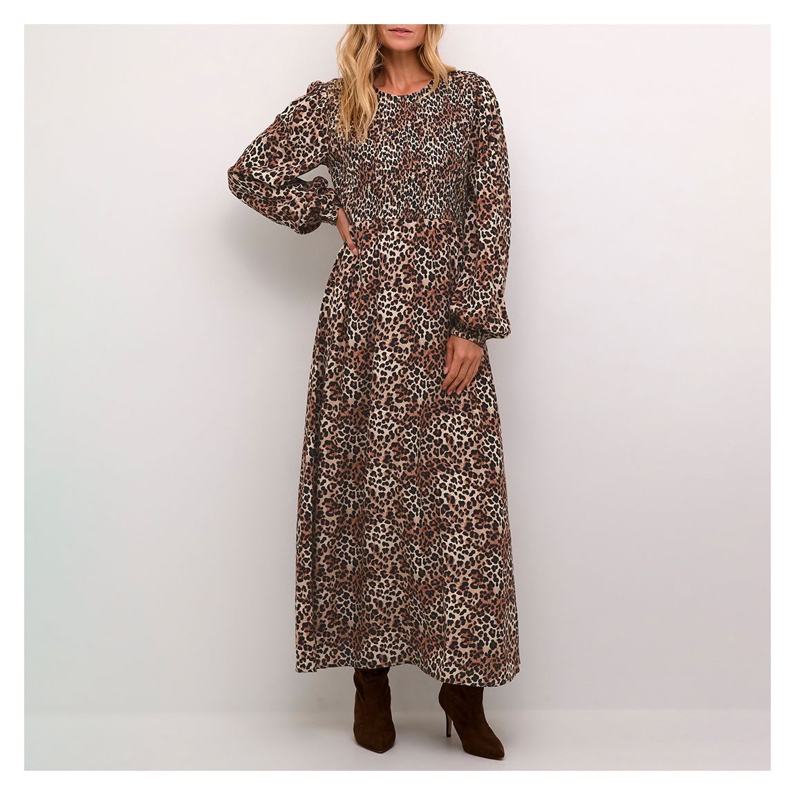 Leopard Multi Tiah Dress main product photo