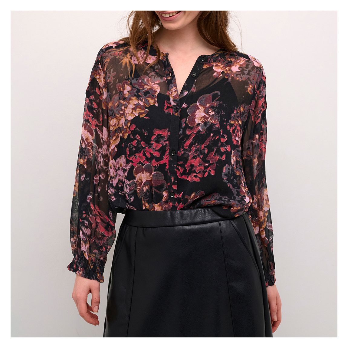 Multi Annu Chiffon Shirt main product photo