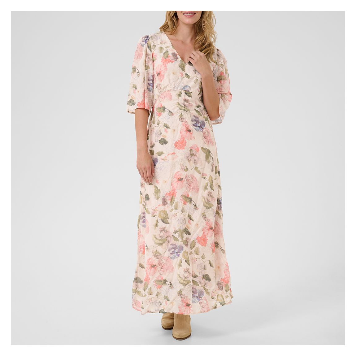 Multi Cotton Blend Hailey Dress main product photo
