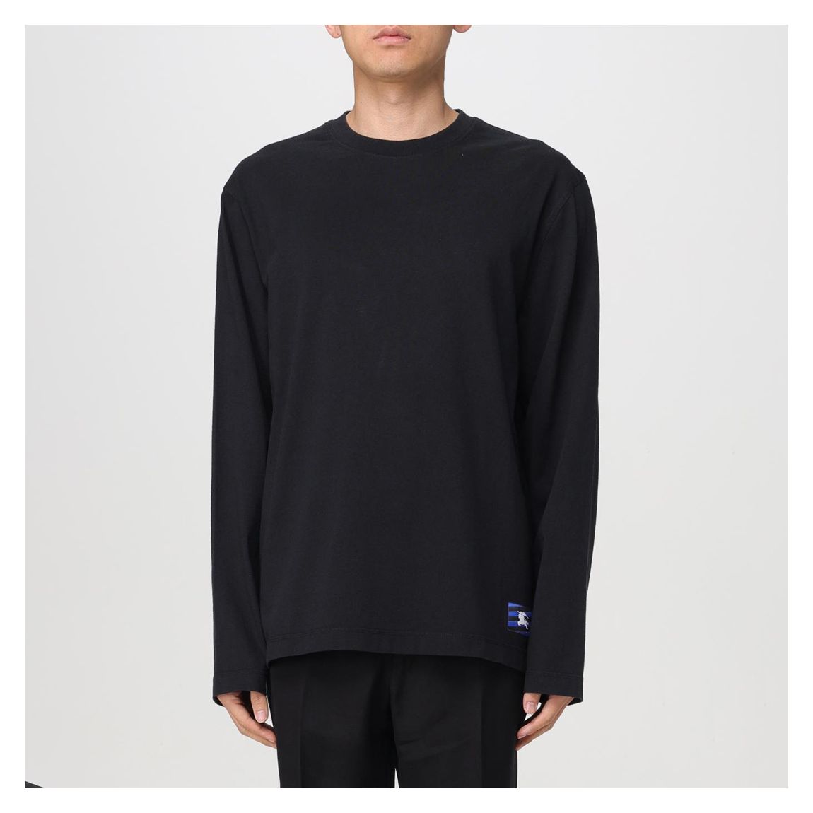 Black Equestrian Long Sleeve Top main product photo