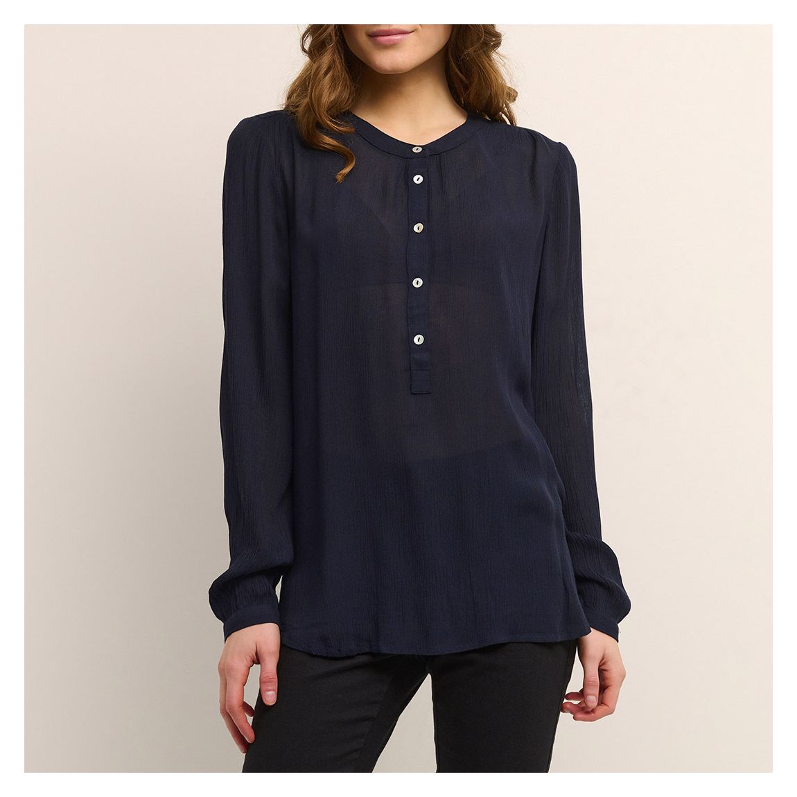 Blue Karla Amber Shirt main product photo