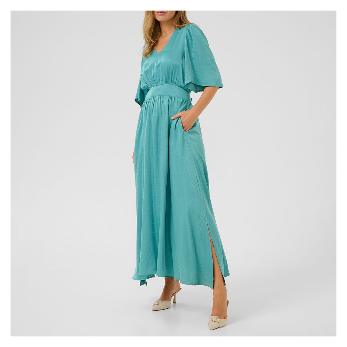 Blue Devi Maxi Dress main product photo