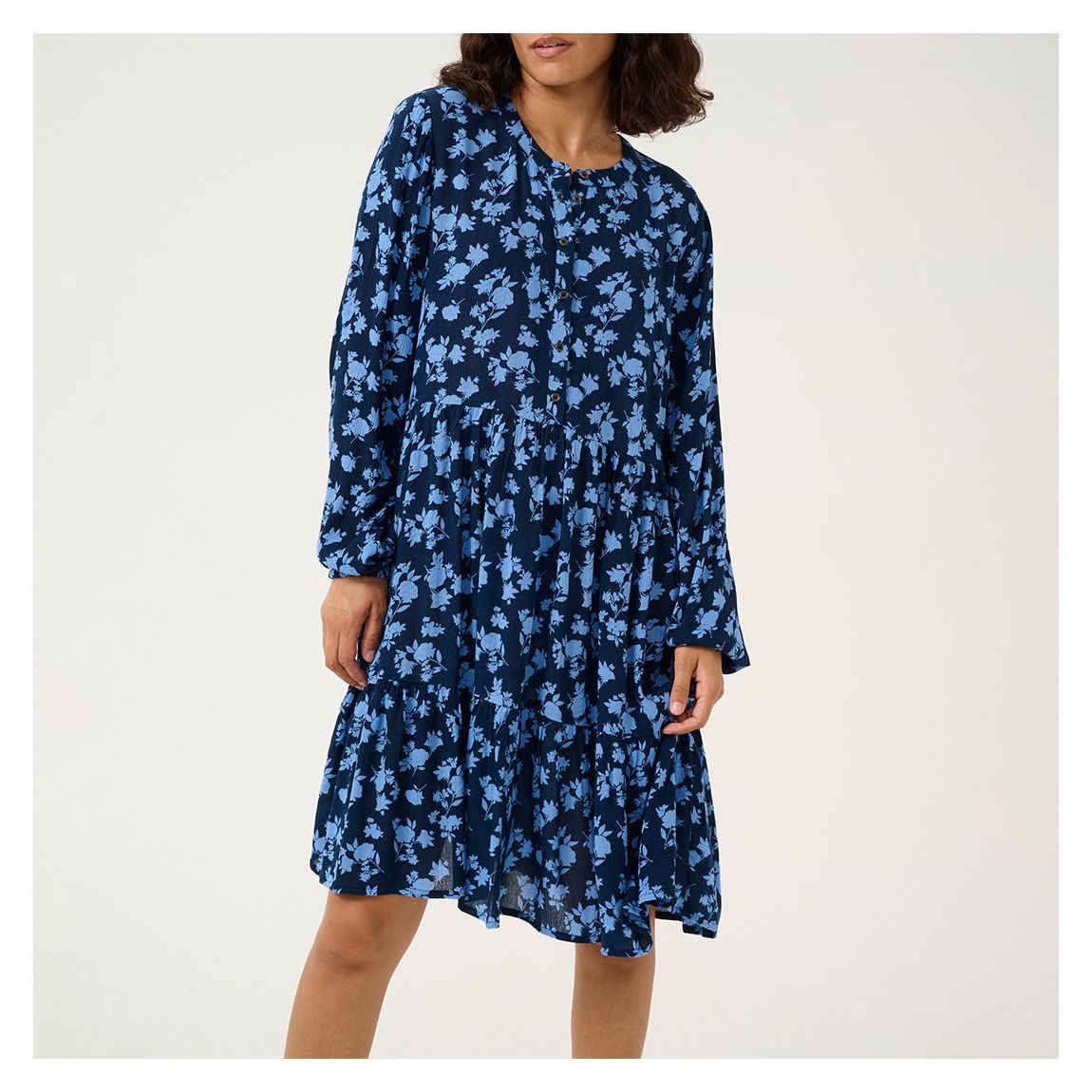 Blue Evity Amber Dress main product photo