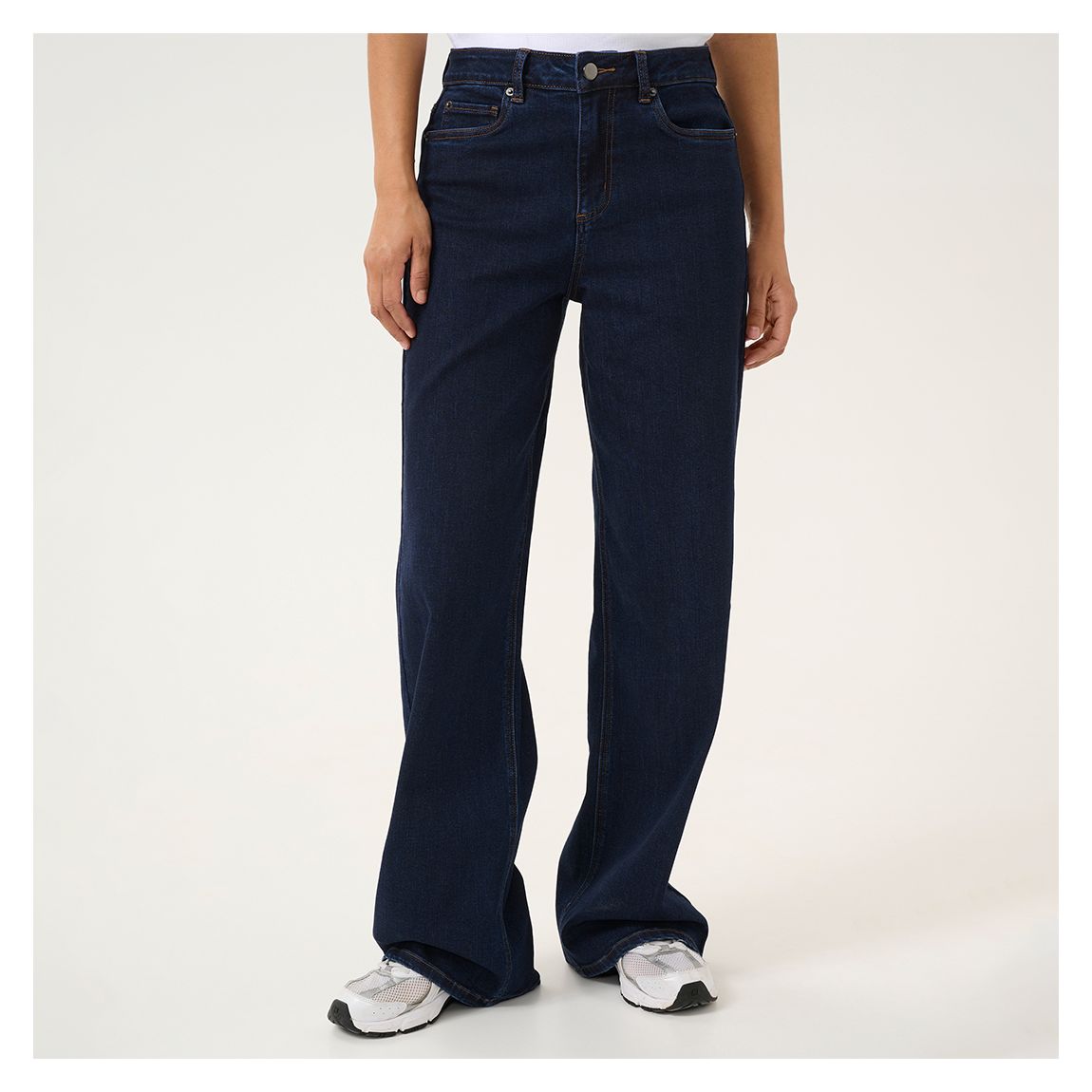 Blue Sinem Cotton Blend Jeans main product photo