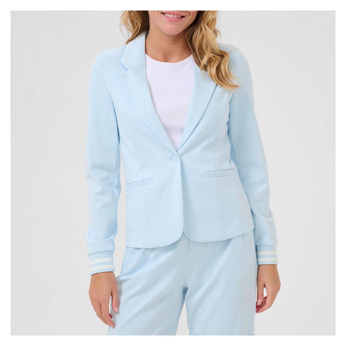 Striped Blue Kinnie Blazer main product photo