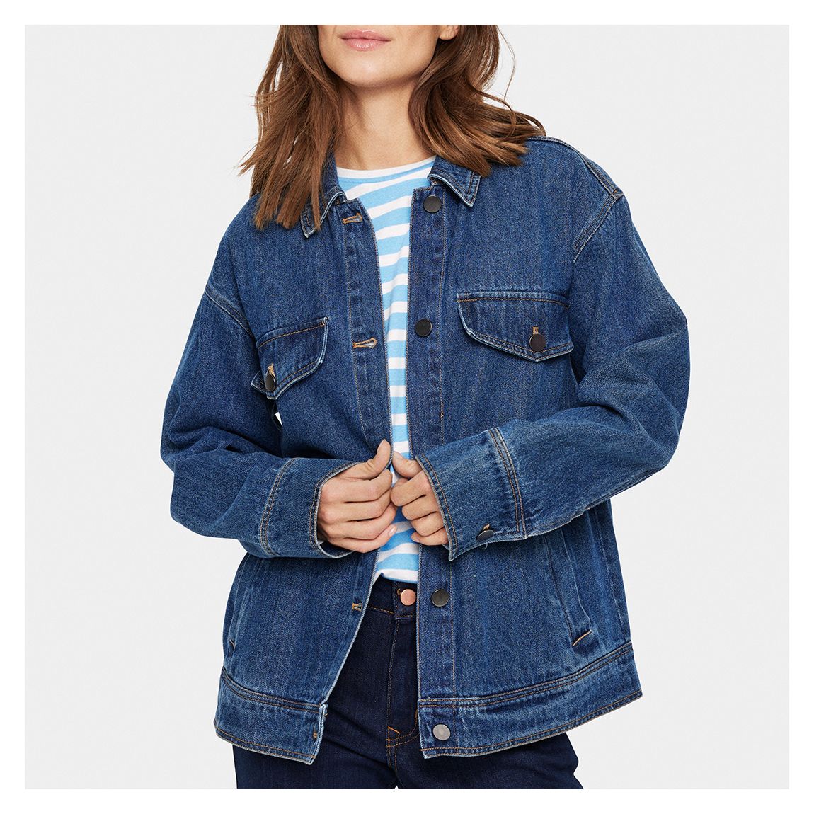 IlbaSZ Denim Jacket main product photo